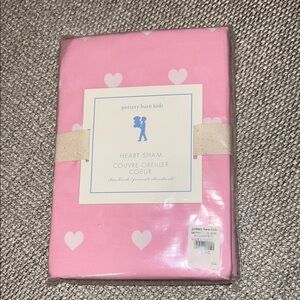 Pottery Barn Kids Heart Sham